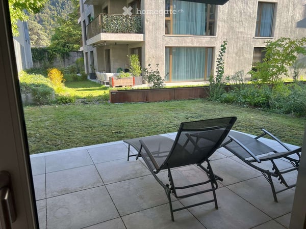 2.5 pièces avec jardin privé en plein centre de Martigny 1