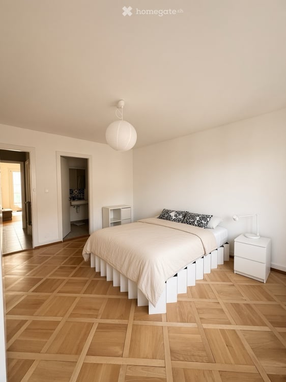Appartement 3 pièces de 89 m²  Quartier Pérolles, Fribourg 1