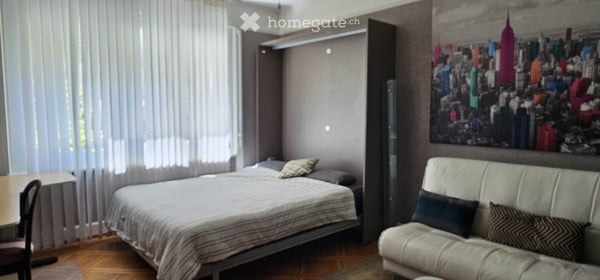 1,5 pièce meublé 45 m² Montchoisi 1006 Lausanne 1