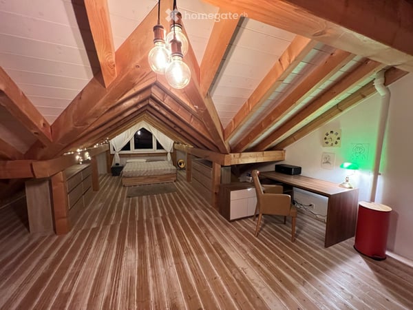 Duplex 3,5 pièces meublé à Neyruz sans vis-à-vis avec vue 3