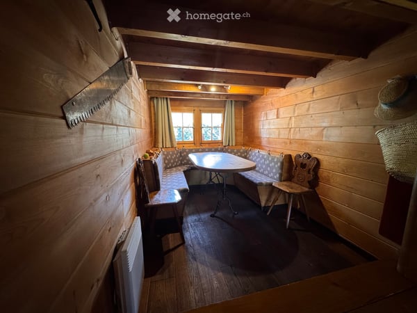 Chalet individuel authentique, saison hiver, Gryon Frience 3