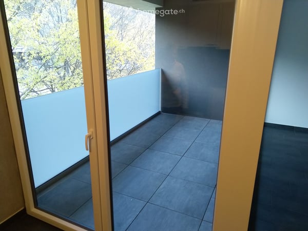Studio avec un très grand balcon à Sion 4