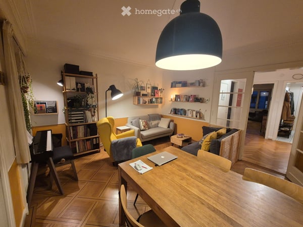 Joli appartement traversant de 3.5 pièces (Lausanne centre) 1