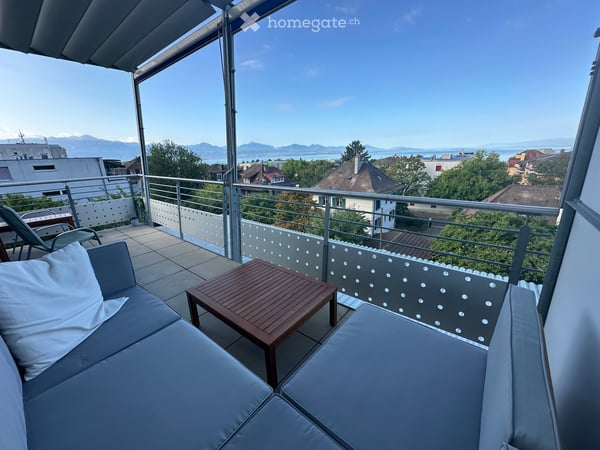 Appartement 2.5 pièces meublé avec vue lac - Lausanne 2