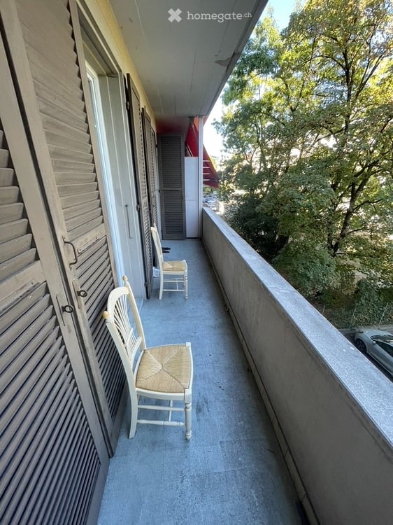 Joli 2,5 pièces à Servette balcon vue parc, au calme 5