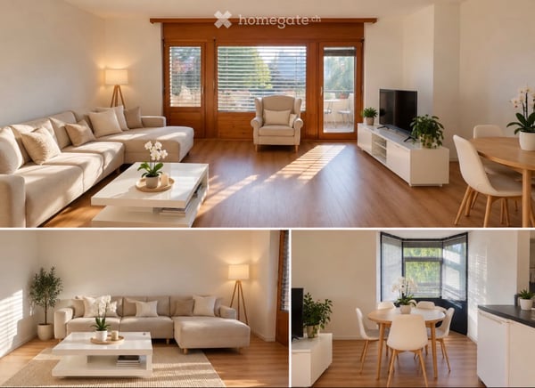 Appartement 3,5 pièces avec extérieur 1
