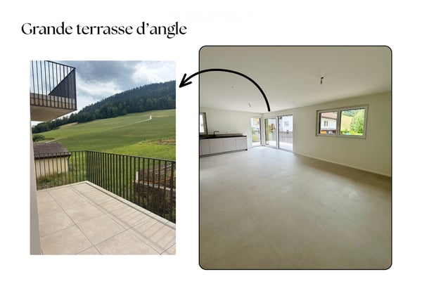 Appartement neuf à louer de 4.5 pièces à St-Sulpice NE 5