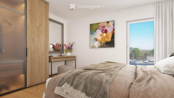 Moderne 2.5-Zimmer-Neubauwohnung mit Balkon 3