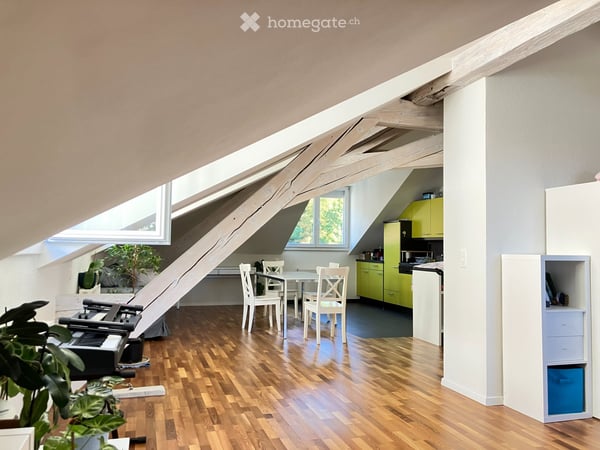 Loft Lausanne vue cathédrale 2
