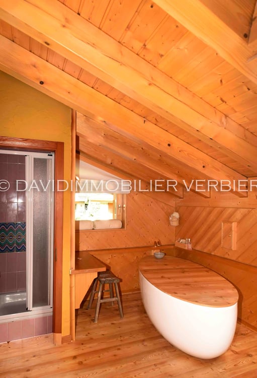 Verbier: Appartement en attique de 1.5 pièces à L'année ou à la saison 12
