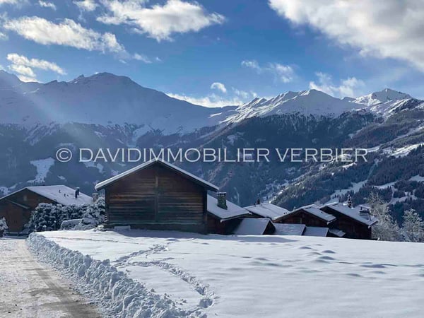 Verbier: Appartement en attique de 1.5 pièces à L'année ou à la saison 21