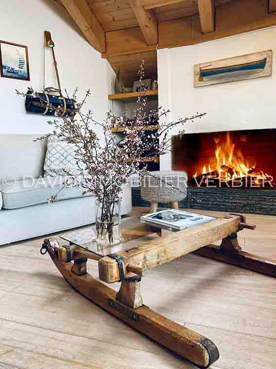 Verbier: Appartement en attique de 1.5 pièces à L'année ou à la saison 8