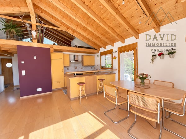 Vollèges: Villa individuelle, 169 m² ,  jardin et vue dégagée 12