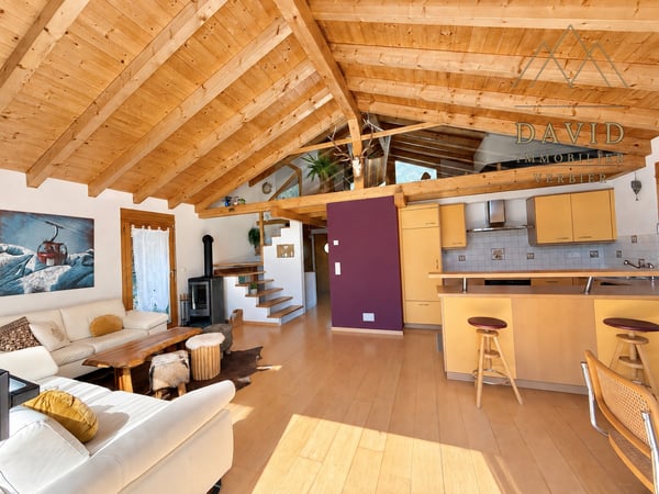 Vollèges: Villa individuelle, 169 m² ,  jardin et vue dégagée 11
