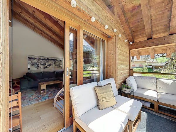 Appartement 1 pièces 17m² au Châble avec balcon 13