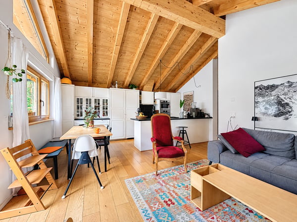 Appartement 3 pièces 65m² au Châble avec balcon 4