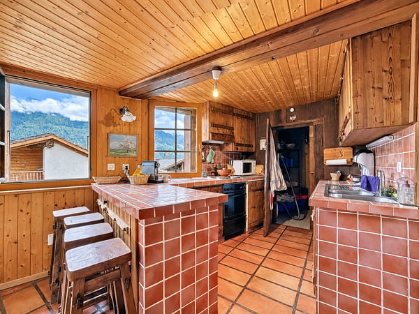 Chalet individuel 3 chambres à Bruson avec garage et carnotzet 7