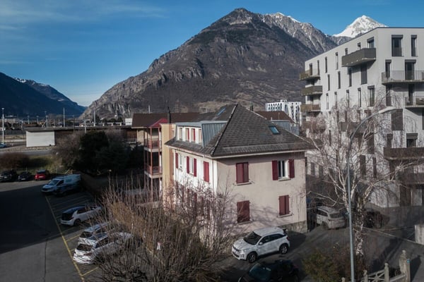 Immeuble de rendement constitué en PPE - 3 appartements loués à proximité de la gare de Martigny 3