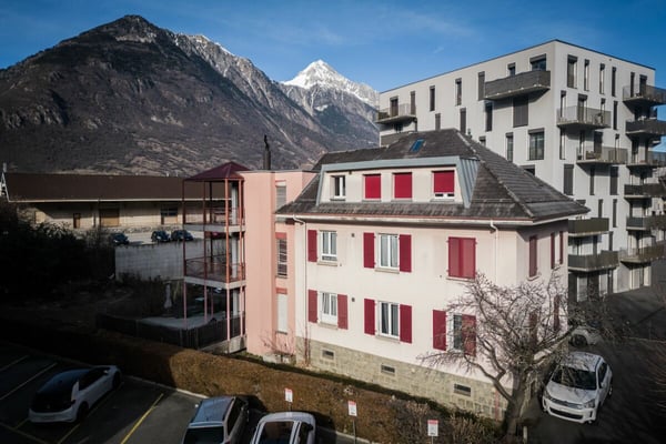 Immeuble de rendement constitué en PPE - 3 appartements loués à proximité de la gare de Martigny