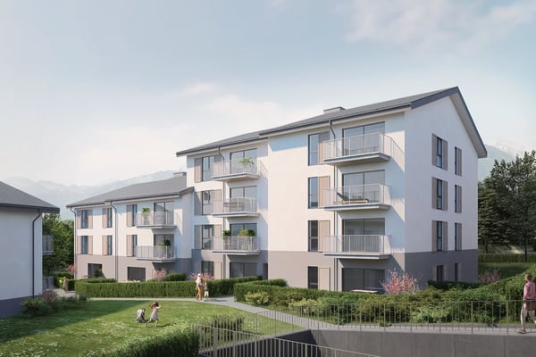 Vouvry - Appartement de 1.5 pièces - Résidence le Bourg - Lot B1.24 1