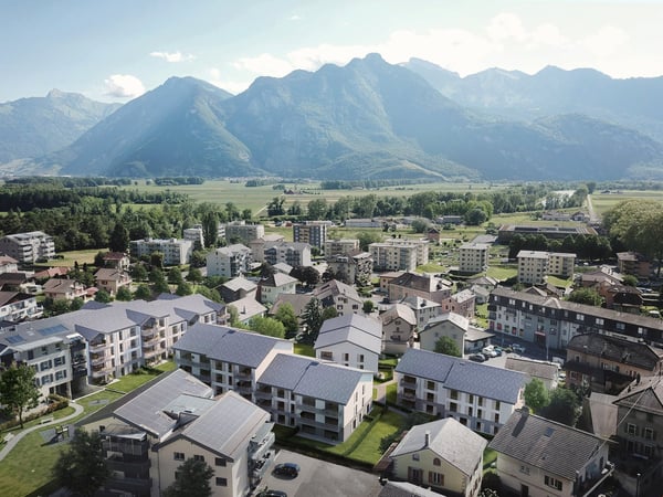 Vouvry - Appartement de 1.5 pièces - Résidence le Bourg - Lot B1.24 4