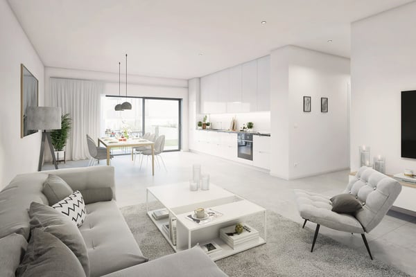 Vouvry - Appartement de 3.5 pièces - Résidence le Bourg - Lot B1.34 - Attique 3
