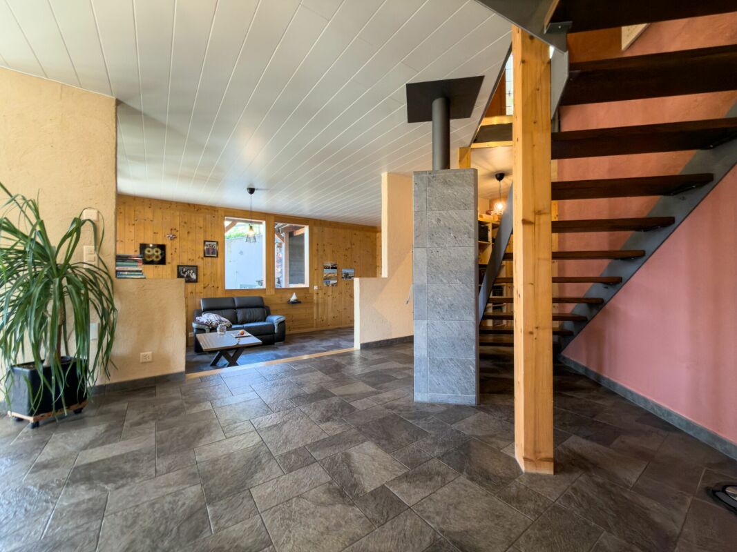 Magnifique maison avec vue panoramique sur les Alpes