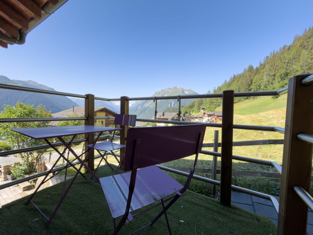 Magnifique maison avec vue panoramique sur les Alpes