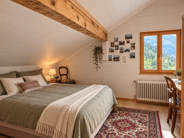 Charmant appartement 1.5 pièces sous les combles à Lourtier 5