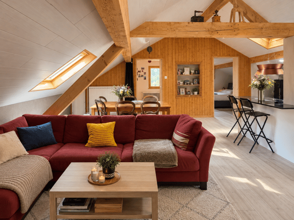 Charmant appartement 1.5 pièces sous les combles à Lourtier 1