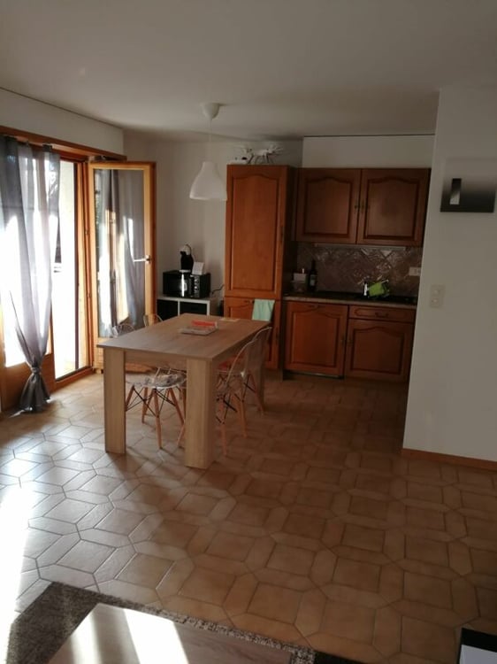 spacieux 2.5 pces centre du village avec place de parc 4