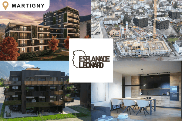 Prächtige 1.5-Zimmer-Neuwohnung - Esplanade Léonard Martigny 1