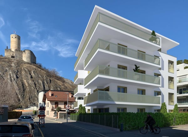 Appartement neuf à louer de 4.5 pces avec balcon à Martigny 4
