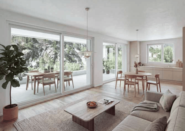 Résidence Félicie – Bovernier : 7 appartements neufs de 2,5 à 4,5 pièces 2