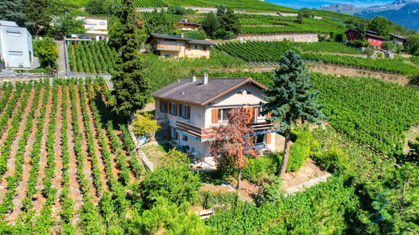 EXCLUSIF Charmante maison de 2 unités au coeur du vignoble sierrois 1