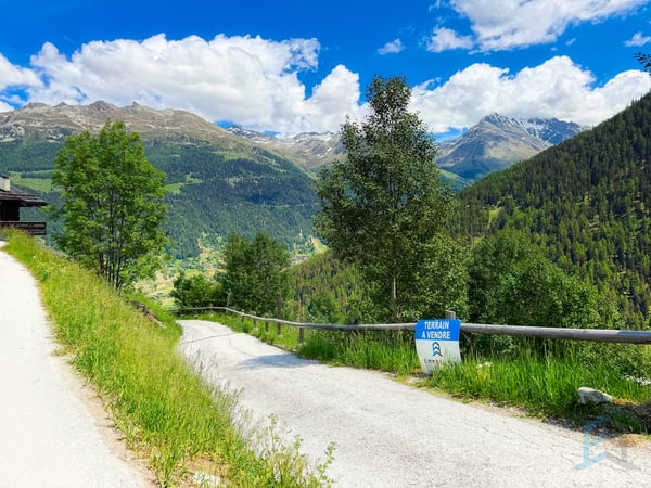 EXCLUSIVITE Beau terrain à bâtir de 1'100m² sur les hauts de Grimentz 7
