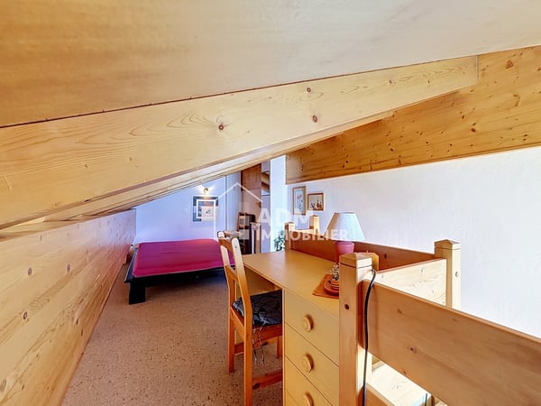 Studio avec mezzanine aux pieds des pistes 12