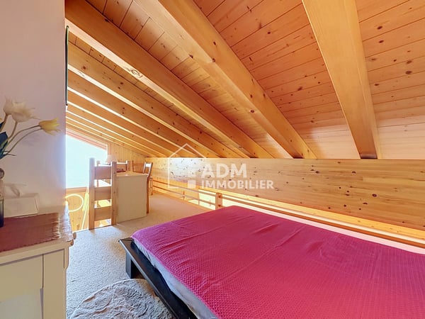 Studio avec mezzanine aux pieds des pistes 11