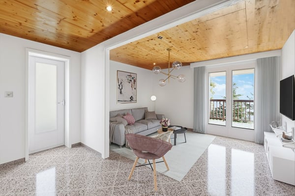 Chalet avec belle vue centre Bluche 8