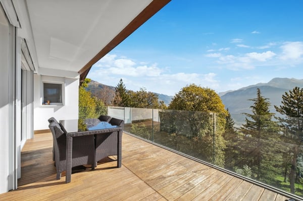 Chalet avec belle vue centre Bluche 4