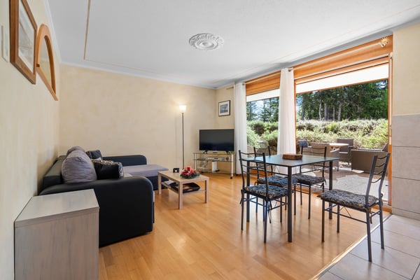 Crans-Montana Plan-Mayen : Appartement ski-in/ski-out avec terrasse 1