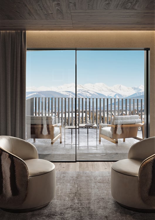 Appartement FENDI Crans-Montana - design exclusif & vue panoramique 8