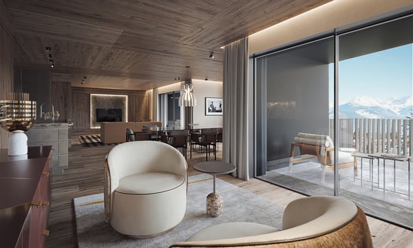 Résidence de marque FENDI à Crans-Montana - Appartement haut standing 6