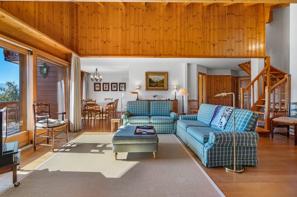 Attique 3 chambres sur le golf - Résidence secondaire à Crans-Montana 1