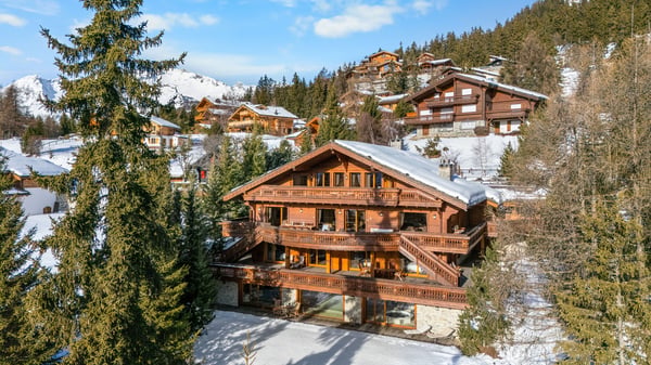 Chalet d'exception - Ski In / Ski Out privatif - Plans-Mayens 1