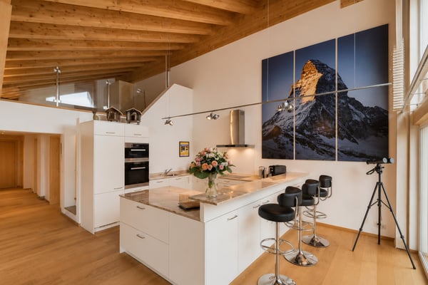 5.5 Zimmer Dachwohnung an grandioser Lage in Grächen 6