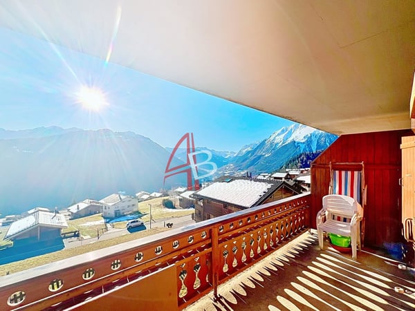 LE LEVRON appartement 1.5 vue panoramique magnifique 4