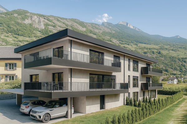 Les Amignes - 1.5 pièces attique, vue exceptionnelle