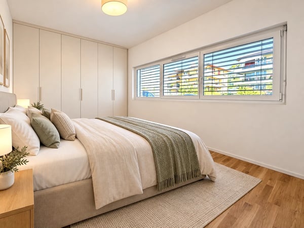 Superbe 2.5 pièces, spacieux en rez de jardin / Wunderschöne, geräumige 2.5-Zimmer-Wohnung mit Gartenanteil im Erdgeschoss 8