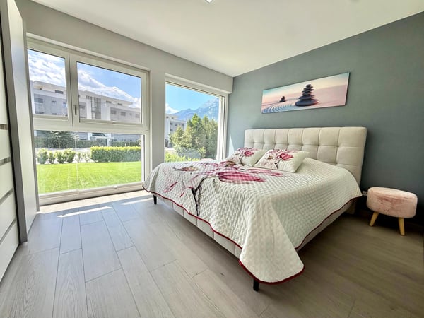 Coup de coeur ! Spacieux et lumineux 3.5 pièces avec grand balcon et suite parentale 5
